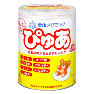 楽天市場】雪印メグミルク ぴゅあ 缶(2缶入×4セット(1缶820g