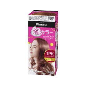 花王 ブローネ泡カラー 1PK：ピンキッシュブラウン 1液40g／2液60ml／パック8g