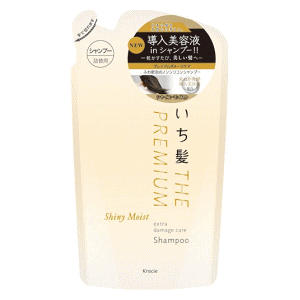 クラシエホームプロダクツ いち髪 THE PREMIUM エクストラダメージケアシャンプー シャイニーモイスト 詰替用 340ml