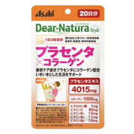 アサヒフードアンドヘルスケア ディアナチュラ プラセンタ×コラーゲン 60粒(20日分入)※軽減税率対象