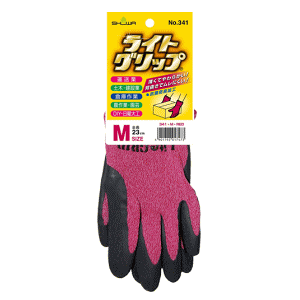 ショーワグローブ ライトグリップ M レッド