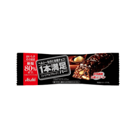 9個セット アサヒグループ食品 1本満足バー シリアルブラック 糖類80%オフ 37g×9本セット