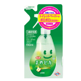 ライオン ルックまめピカ トイレのふき取りクリーナーつめかえ用 190ml