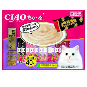 ���Ȃ΃y�b�g�t�[�h �`���I����`�� �ґ�o���G�e�B 14g×40�{ �L�p