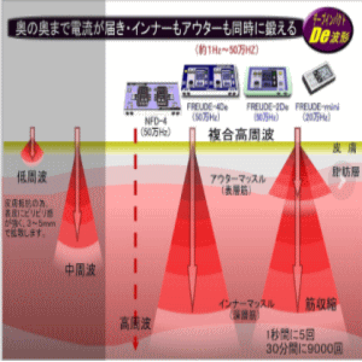 楽天市場】送料無料 (株)テクノリード フロイデ 本体 業務用 50万Hz