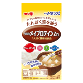 明治 メイプロテインZn 6.3g×14包入 【栄養調整食品】※軽減税率対象