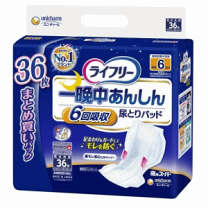 リフレ尿とりパット6回吸収お徳用パック(36枚入×3袋=108枚) 楽天市場】尿とりパッド 6回 リフレ 36枚の通販