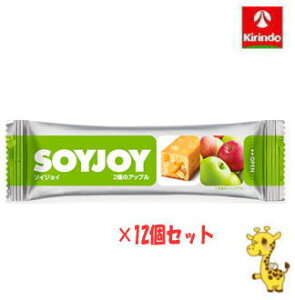 【12個セット】 大塚製薬 ソイジョイ 2種のアップル 30g×12個( 軽減税率対象商品)