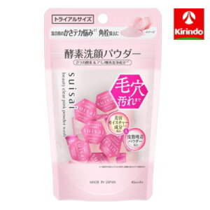 �J�l�{�E���ϕi �X�C�T�C(suisai) �r���[�e�B�N���A �s���N �p�E�_�[�E�H�b�V���i�g���C�A���j0.4g×15��