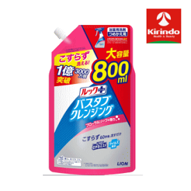 LION ライオン ルックプラス バスタブクレンジング フローラルソープの香り つめかえ用大サイズ 800mL×1個 浴槽洗剤 お風呂洗剤 こすらない