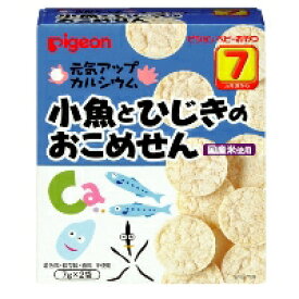 ピジョン株式会社　元気アップカルシウム小魚とひじきのおこめせん【RCP】【北海道・沖縄は別途送料必要】