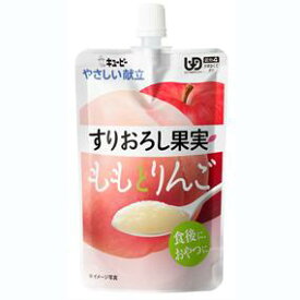 【本日楽天ポイント5倍相当】【J】キユーピー株式会社ジャネフやさしい献立　かまなくてよい　K415　すりおろし果実　ももとりんご 100g【JAPITALFOODS】【北海道・沖縄は別途送料必要】【CPT】