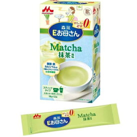 【本日楽天ポイント5倍相当】【送料無料】森永乳業株式会社　Eお母さん　抹茶風味　18g×12本＜妊娠・授乳中のマタニティママ向け飲料＞【ドラッグピュア楽天市場店】【△】