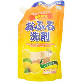 JW　ロケット石鹸エコグッド　おふろ洗剤 レモンの香り つめかえ用 900ml【RCP】【北海道・沖縄は別途送料必要】