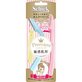 シック・ジャパン株式会社シック プレミア 敏感肌用 顔そり用 折りたたみタイプ 3本入【北海道・沖縄は別途送料必要】【CPT】