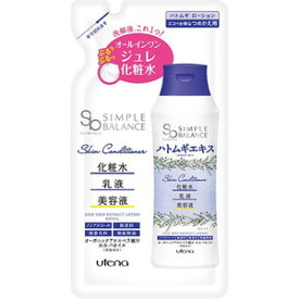 株式会社ウテナシンプルバランス　ハトムギローション（つめかえ用）200ml＜2種のハトムギエキス配合のジュレ状保湿液＞【北海道・沖縄は別途送料必要】【CPT】