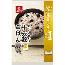 【本日楽天ポイント5倍相当】【送料無料】株式会社はくばく十六穀ごはん（30g×6袋入）【ドラッグピュア楽天市場店】【△】【▲2】【CPT】