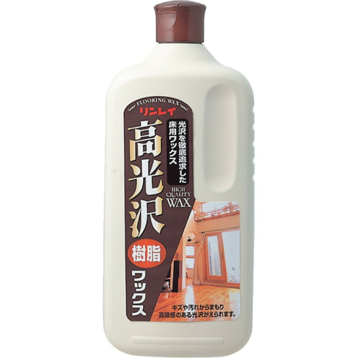 市場 送料無料 株式会社リンレイ 滑り止め効果アップ スリップ軽減ワックス 500ml にゃん リビング