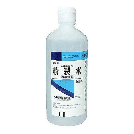 健栄製薬<br>ケンエー精製水 ワンタッチ式(P) 500ml×120本