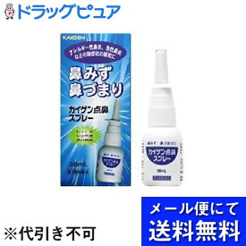 【●●メール便にて送料無料でお届け 代引き不可】【第2類医薬品】【本日楽天ポイント5倍相当】カイゲンファーマ株式会社カイゲン点鼻スプレー（30ml）＜シュッとひと吹き気分爽快！＞(メール便のお届けは発送から10日前後が目安です)【▲2】