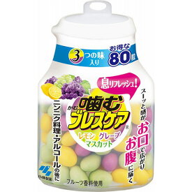 【本日楽天ポイント5倍相当】小林製薬株式会社噛むブレスケア アソート(80粒)＜スーッと感がお口で広がりお腹に届く＞【CPT】