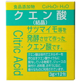 大洋製薬株式会社洗浄・味付けクエン酸　3g×12包【RCP】【北海道・沖縄は別途送料必要】