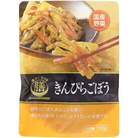 【本日楽天ポイント5倍相当】国分グループ本社株式会社　食卓に彩りを膳　きんぴらごぼう 100g入×30袋セット(商品発送まで7-14日間程度かかります)(この商品は注文後のキャンセルができません)【北海道・沖縄は別途送料必要】【▲A】