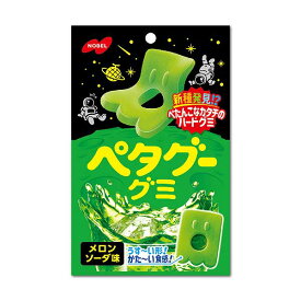 【本日楽天ポイント5倍相当】ノーベル製菓株式会社ペタグーメロンソーダ 50g【RCP】【CPT】