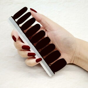 【メーカー直送品(代引き不可)※メール便発送】株式会社アダチ a-fre(エーフレ) Thermo(Black&Red) サーモ(ブラック&レッド)9サイズ×2枚(合計指18本分)<ワンカラー/グラデーション