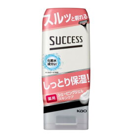 【本日楽天ポイント5倍相当】【送料無料】花王株式会社　サクセス　薬用シェービングジェル　スキンケアタイプ　180g(医薬部外品)＜ノンメントールで、スースーしにくい＞(この商品は注文後のキャンセルができません)【ドラッグピュア楽天市場店】【△】【CPT】