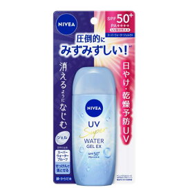 【送料無料】花王株式会社　ニベアUV　ウォータージェルEX　80g＜お肌に馴染みやすい　日焼け止め　汗をかいても落ちにくい＞(この商品は注文後のキャンセルができません)【ドラッグピュア楽天市場店】【△】