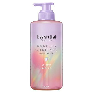 【本日楽天ポイント5倍相当】【送料無料】花王株式会社 エッセンシャル プレミアム うるおいバリアシャンプー グロウ&モイスト ポンプ 450ml【ドラッグピュア楽天市場店】【RCP】【△】
