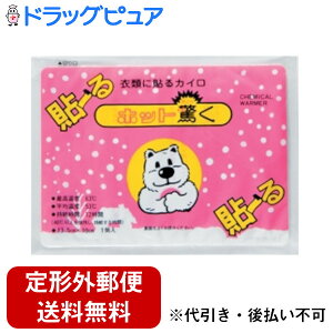 【本日楽天ポイント5倍相当】【定形外郵便で送料無料でお届け】株式会社立石春洋堂『貼るカイロ ホット驚く 10袋入(10枚)』【TK510】
