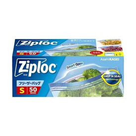 【3％OFFクーポン 4/4 20:00〜4/10 01:59迄】【送料無料】旭化成ホームプロダクツ株式会社ジップロック　フリーザーバッグ　大容量　S 50枚【ドラッグピュア楽天市場店】【RCP】【△】