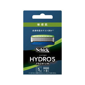 【本日楽天ポイント5倍相当】【送料無料】シック・ジャパン株式会社シック ハイドロ5 プレミアム 敏感肌用 替刃スキンガード付 5枚刃 4コ入【ドラッグピュア楽天市場店】【RCP】【△】