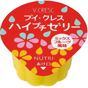 【本日楽天ポイント5倍相当】【送料無料】ニュートリー株式会社 ブイ・クレス ハイプチゼリー ミックスフルーツ風味 23g×24個<小容量/高エネルギー/ビタミンリッチ>【ドラッグ