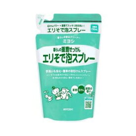 【同一商品2つ購入で使える2％OFFクーポン配布中】【送料無料】ミヨシ石鹸暮らしの重曹せっけん エリそで泡スプレー 詰替用 230ml【ドラッグピュア楽天市場店】【RCP】【△】【▲1】