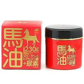 株式会社ユニマットリケン馬油クリーム＋尿素230g【北海道・沖縄は別途送料必要】