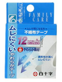 白十字株式会社FC不織布テープ　12mm×9m【この商品は注文後到着まで5～7日かかる場合がございます】【RCP】【北海道・沖縄は別途送料必要】【CPT】