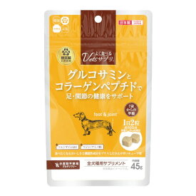 よく食べるVetsサプリ足・関節 45g 1袋 ハイペット犬用サプリメント