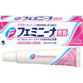 【第2類医薬品】フェミニーナ軟膏S 15g【小林製薬】【セルフメディケーション税制対象】【メール便送料無料】【sp】