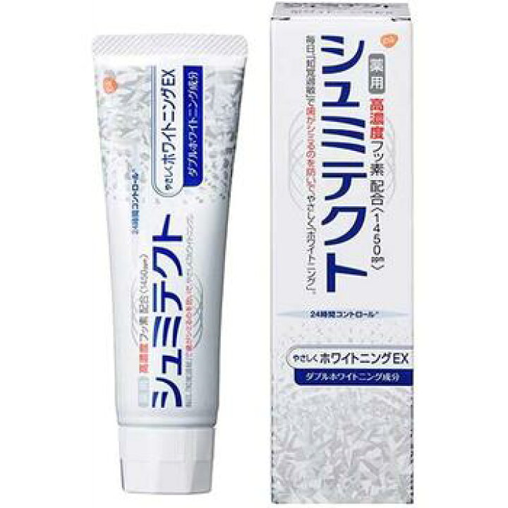 楽天市場】薬用シュミテクト やさしくホワイトニングEX 90g【グラクソスミスクライン】【医薬部外品】【メール便2個まで】 : ドラッグストア ポニー 楽天市場】薬用シュミテクト やさしくホワイトニングEX 90g【グラクソスミスクライン】【医薬部外品】【メール便2個まで】 : ドラッグストア ポニー