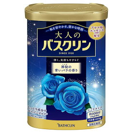 大人のバスクリン 神秘の青いバラの香り(600g)【4548514153158】