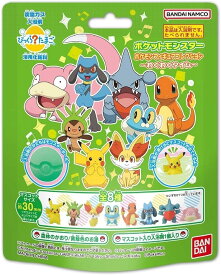 びっくら？たまご ポケットモンスター【4549660857051】ポケモンフィギュアコレクション 入浴剤 1個入(75g) びっくらたまご