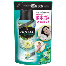 【メール便可】レノア ハピネス アロマジュエル パステルフローラル＆ブロッサム 詰替え 365mL【4987176242242】【香り付け専用ビーズ】