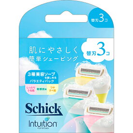 シック イントゥイション バラエティパック 替刃(3個入)【4891228312282】