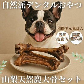 【クーポンで50%OFF】犬 おやつ 鹿骨 福袋 ドッグフード 手作り ペットフード おやつ 無添加 国産 手作り シニア グルテンフリー アレルギー プレゼント ギフト 誕生日 大腿骨 肩甲骨 肋骨 デンタルケア 自然派 犬猫 健康 生活 2025 2026