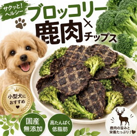 【限定品!!】 訳あり 大容量 100g アウトレット 鹿 ブロッコリー チップス ペットフード ドッグフード 手作り 野菜 犬 おやつ 無添加 国産 鹿ジャーキー チップス アレルギー グルテンフリー ギフト 送料無料 低カロリー 高齢犬 シニア犬 自然派 犬猫 健康 生活