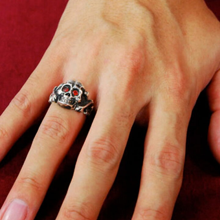 楽天市場】スパークルアイズ スカルリング 【シルバー】 / DRY BONES  