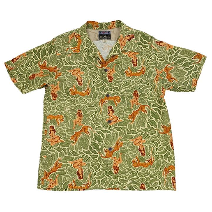 楽天市場】半袖 ハワイアン シャツ 「Leopard Girl」/ S/S Hawaiian 